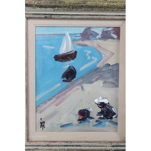 206 - A pair of framed nautical paintings, signed by the Artist.