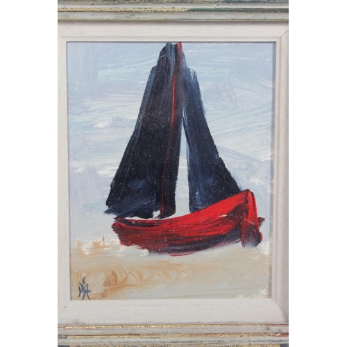 206 - A pair of framed nautical paintings, signed by the Artist.