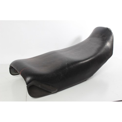 210 - A vintage Motorcycle seat, believed to be Honda.