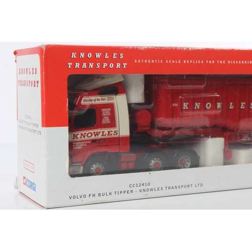 250 - A boxed Corgi Limited Edition Knowles Transport CC12410 Volvo FH Bulk Tipper.