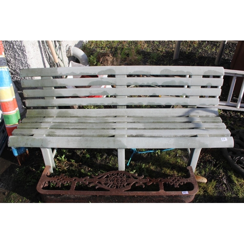 18 - A garden bench.