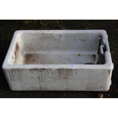 4 - A large Belfast sink.