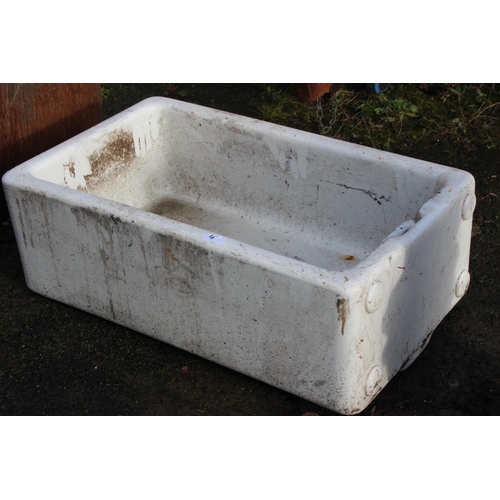 4 - A large Belfast sink.