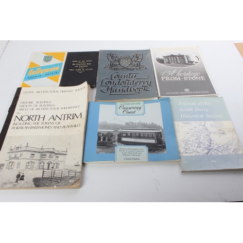 80 - A collection of local history books to include 'A Tour of the Causeway Coast', 'Journal of the South... 