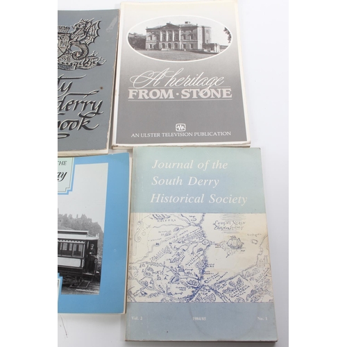 80 - A collection of local history books to include 'A Tour of the Causeway Coast', 'Journal of the South... 