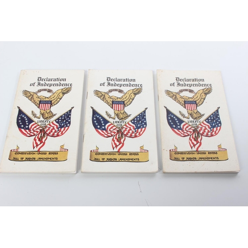 90 - Three vintage 'Pledge of Allegiance' booklets.