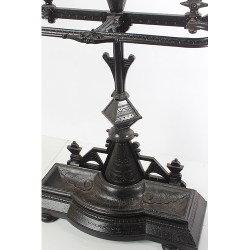 138 - A stunning antique cast iron umbrella/stick stand.