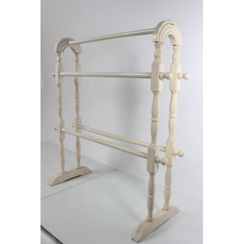 216 - A painted towel rail.