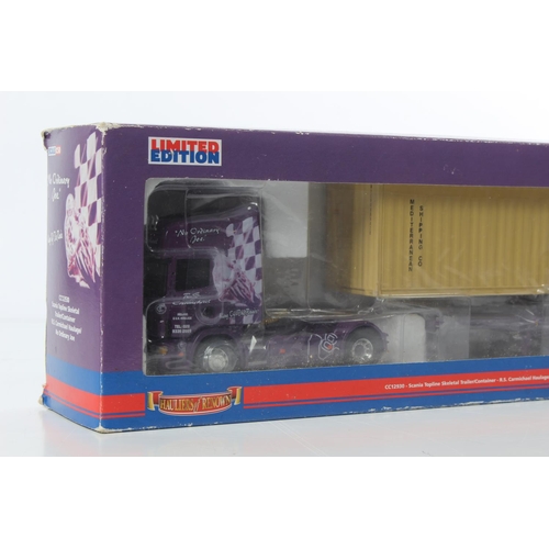 249 - A rare boxed Corgi Limited Edition R S Carmichael Haulage/No Ordinary Joe Dunlop CC12930 Scania Topl... 