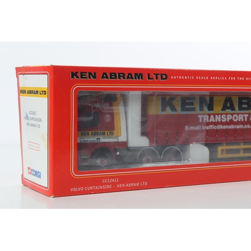 251 - A boxed Corgi Limited Edition Ken Abram Ltd CC12411 Volvo Curtainside.