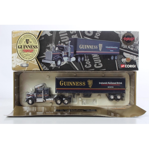 279 - A boxed Corgi Limited Edition Guinness 55801 - Kenworth T925 with semi box trailer.