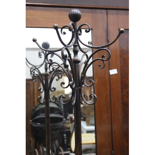 334 - A metal coat/umbrella stand.