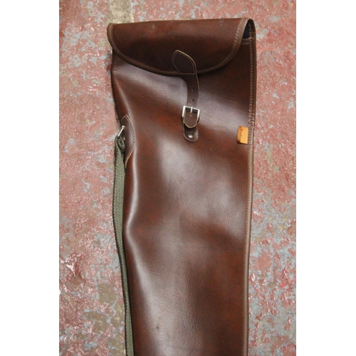 454 - A Sterling rifle case.