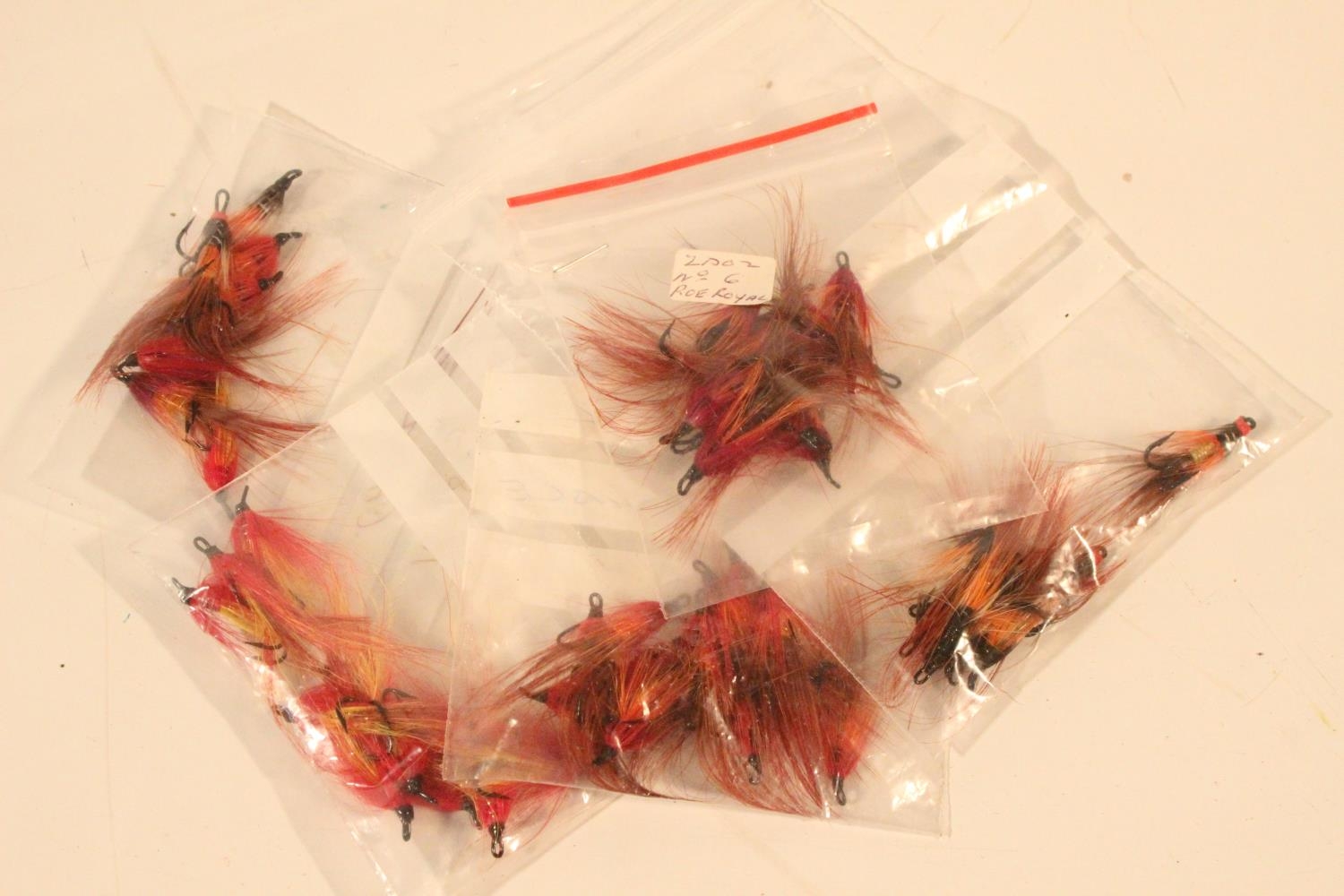 A lot of Roe Fly Fishing Flies and more.