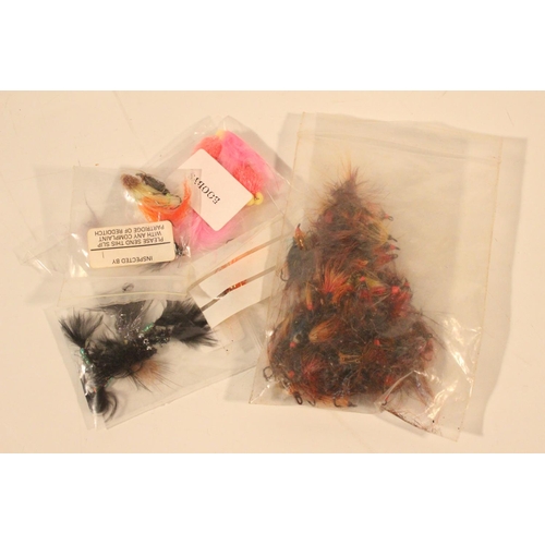 59 - A lot of Partridge size 10 fishing flies and lots more.