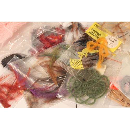 89 - An assorted lot of fly tying feathers etc.