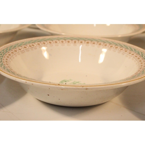 93 - Eleven Eglinton Hotel Portrush ceramic bowls.