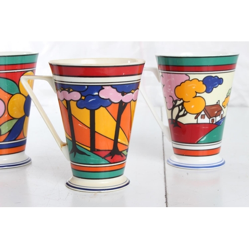 97 - A set of 4 Wren giftware mugs.