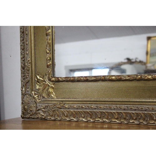 141 - A stunning large mirror with decorative gilt frame, measuring approx 40x49.5inches