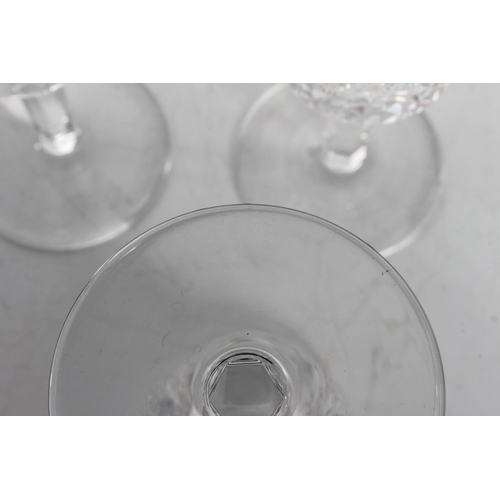 156 - Four Waterford Crystal wine glasses (a/f).