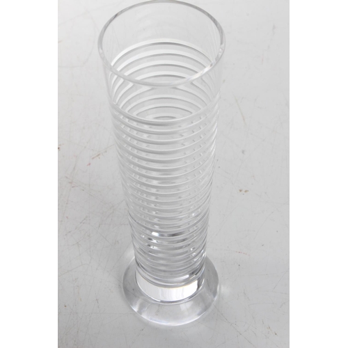 162 - A Ralph Lauren glass vase, measuring