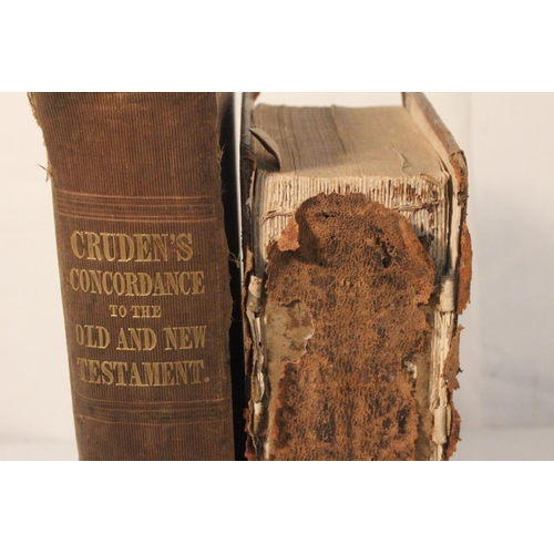 247 - An antique bible inscribed and dated 31st October 1853 and more