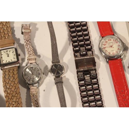 259 - A large lot of assorted wrist watches and more.