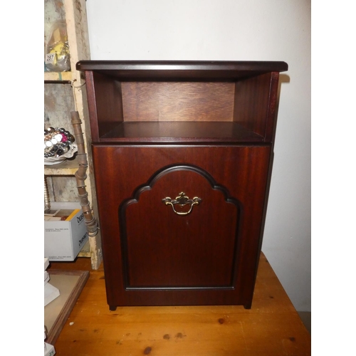 311 - A Stag bedside locker.