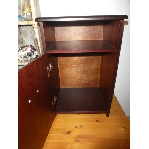 311 - A Stag bedside locker.