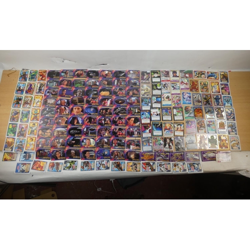 348 - A mixed lot of collectors cards to include Star Trek, Lego Ninjago, Dragon Ball 2 and more.