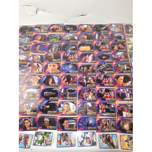 348 - A mixed lot of collectors cards to include Star Trek, Lego Ninjago, Dragon Ball 2 and more.