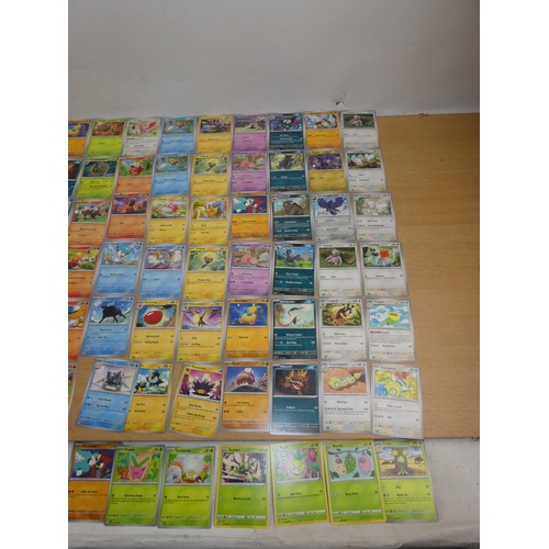 349 - A large lot of Pokemon trading cards.