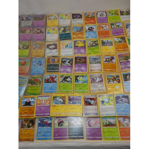 349 - A large lot of Pokemon trading cards.