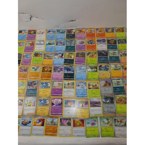 349 - A large lot of Pokemon trading cards.