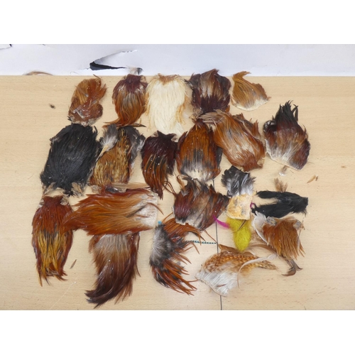 360 - A mixed lot of Nat Cock Cape feathers