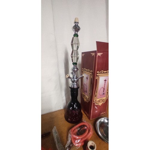 245 - A Hookah shisha pipe (New in Box).