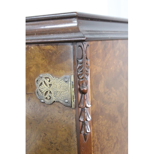 182 - *WITHDRAWN* A stunning antique style cocktail cabinet, by G&F, on cabriole legs, with decorative bra... 