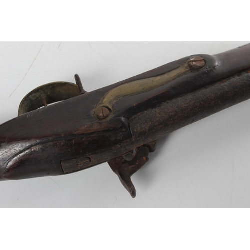 202 - An antique 'Brown Bess' rifle with original bayonet.