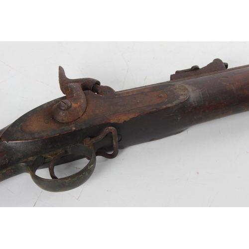 203 - An antique British 3 band 1853 Enfield Rifle.