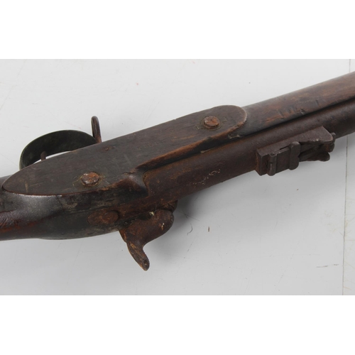 203 - An antique British 3 band 1853 Enfield Rifle.