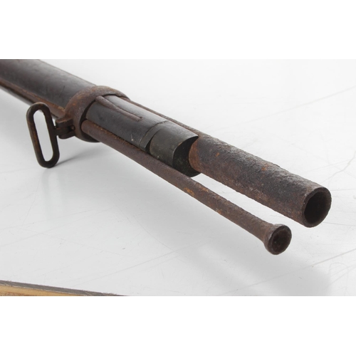 203 - An antique British 3 band 1853 Enfield Rifle.