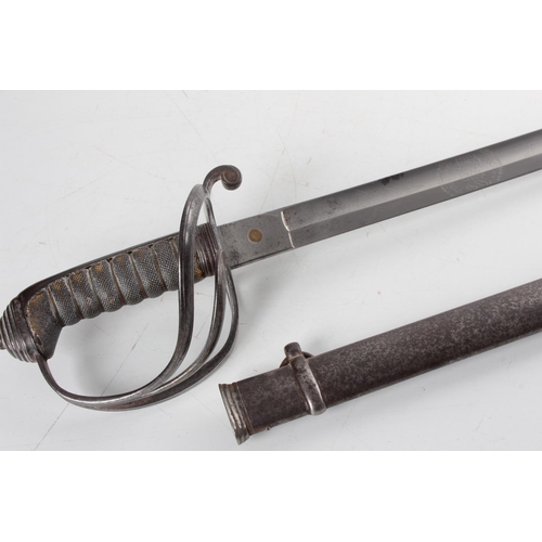 208 - A stunning 1821P Victorian British Royal Artillery Officer's Sword with Scabbard, by Pillin of Londo... 