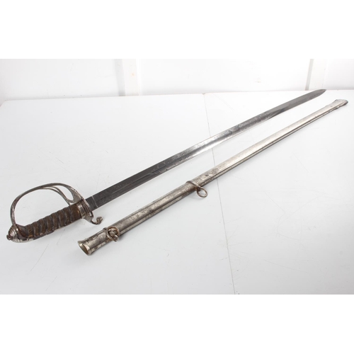 209 - A stunning 1821P Victorian British Royal Artillery Officer's Sword with Scabbard, by Pillin Manufact... 