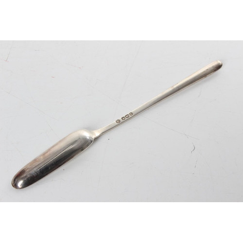 238 - A stunning sterling silver marrow spoon, produced by Francis Howard Ltd.