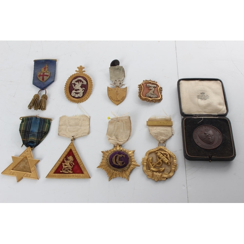 241 - A stunning collection of antique school medals etc.