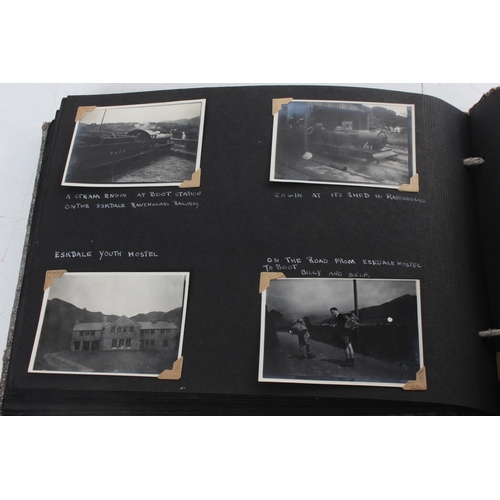 250 - A stunning antique photo album, showing Fred Daly playing in the Irish Open Golf Championship at Por... 