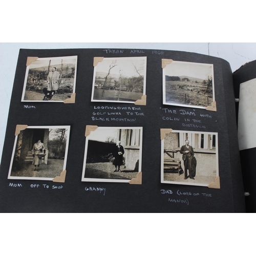 250 - A stunning antique photo album, showing Fred Daly playing in the Irish Open Golf Championship at Por... 