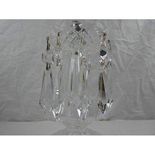 369 - A Waterford Crystal Lustre. 10inches.