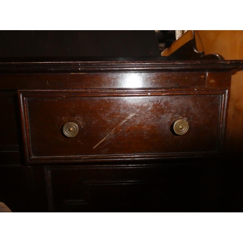 378 - An antique dressing table/ washstand. Measuring approx 45x18.5x35.5inches.