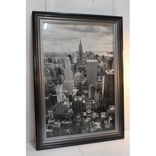 479 - An assortment of various sized framed prints. Largest Measuring approx 34x45inches.